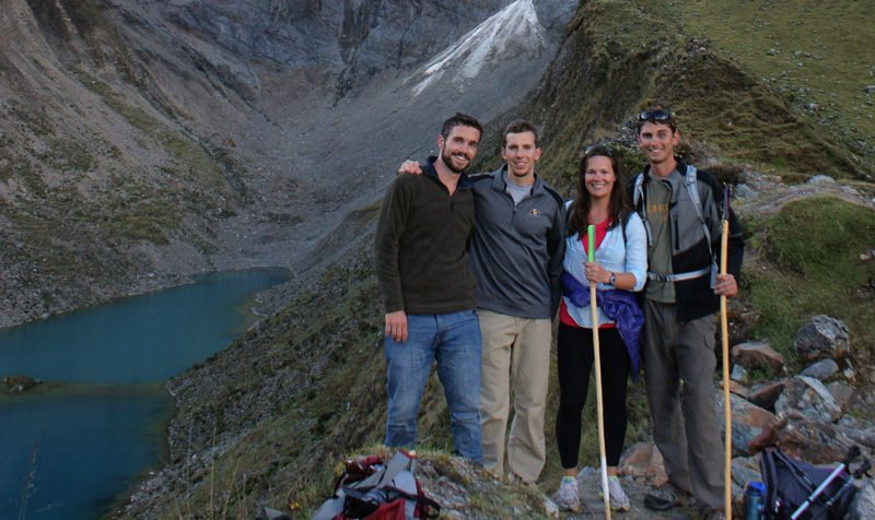 hiking Salkantay Trek