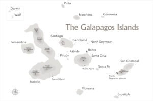 Galapagos Island Map