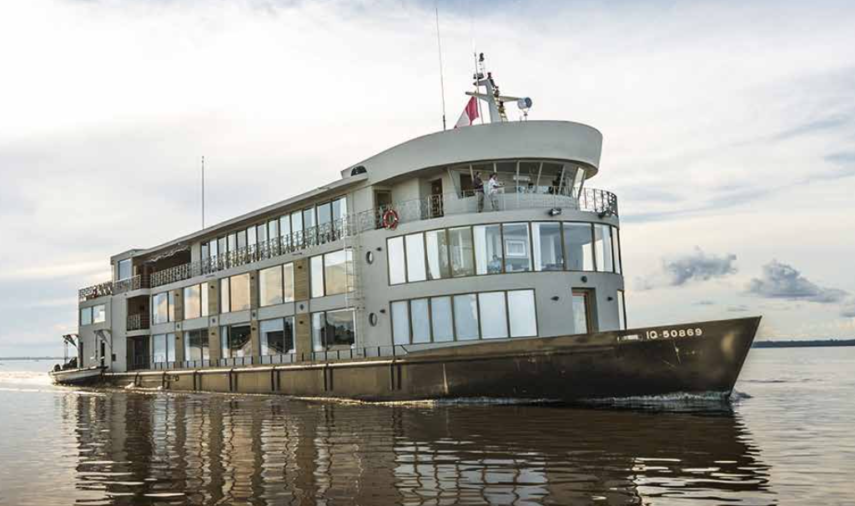 Delfin III Luxury Amazon River Cruise exterior