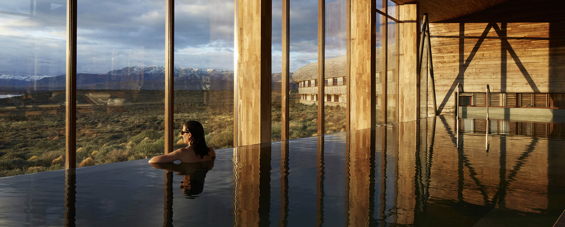 Tierra Patagonia indoor pool